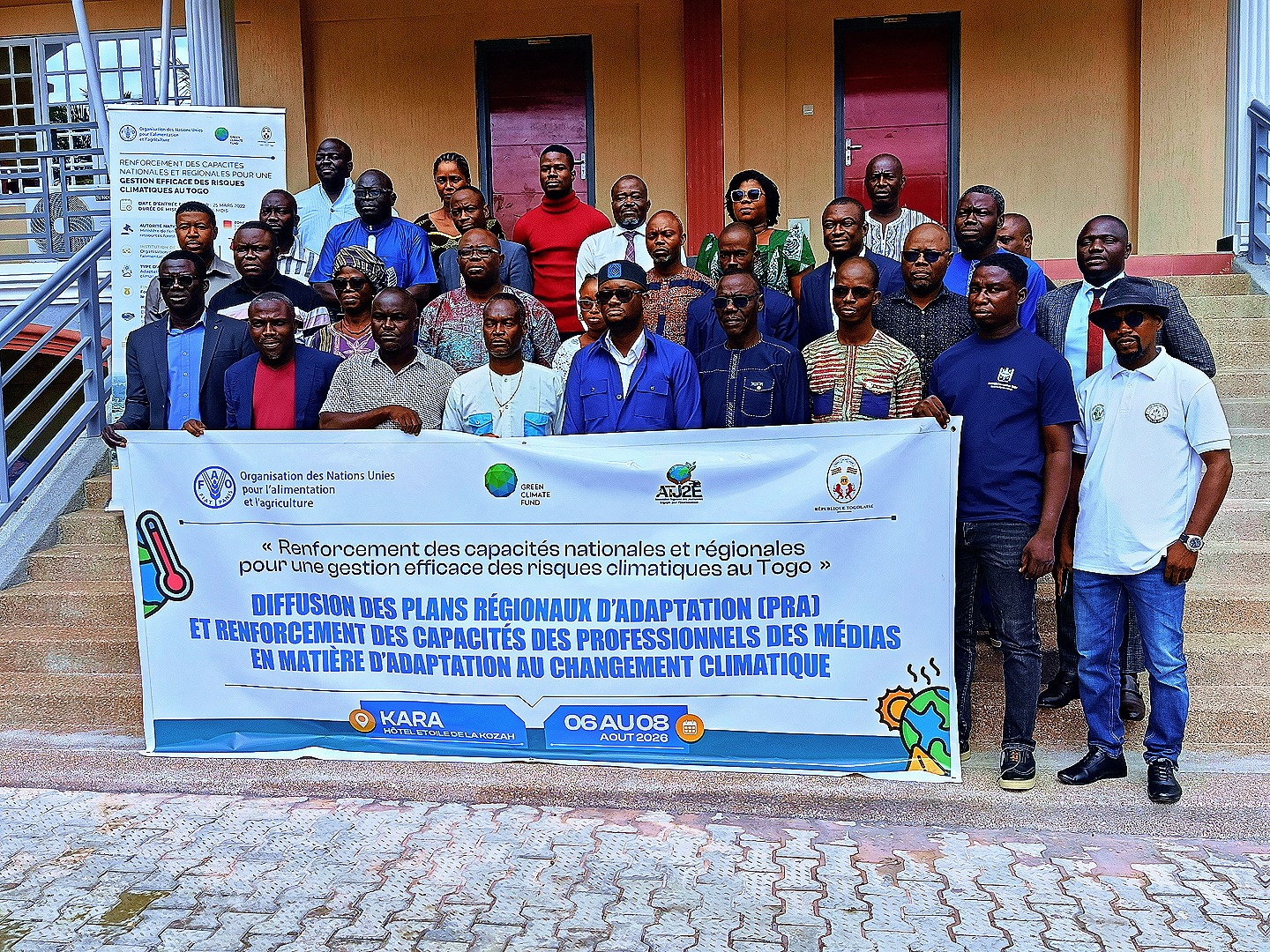 Adaptation au changement climatique : les médias togolais mobilisés à Kara pour vulgariser les Plans Régionaux d&rsquo;Adaptation.